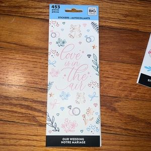 Love is in the air happy planner sticker book